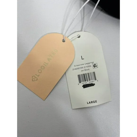 Women's Black High-Waisted Leggings - Picture 6 of 7